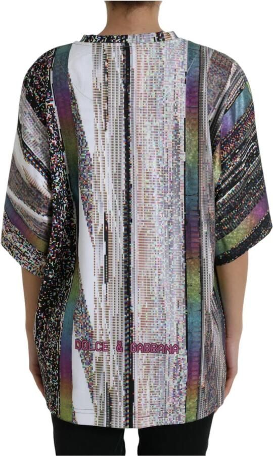 D&G Overhemd D&G Oversized Graphic Tee Korte Mouwen - Foto 4