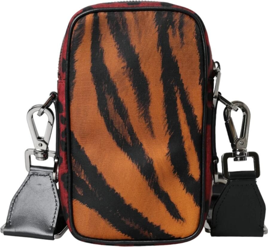 Dolce & Gabbana Multicolor Tijgerprint Crossbody Tas Multicolor Heren - Foto 2