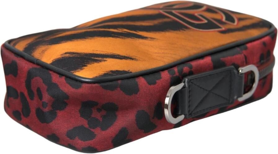Dolce & Gabbana Multicolor Tijgerprint Crossbody Tas Multicolor Heren - Foto 5