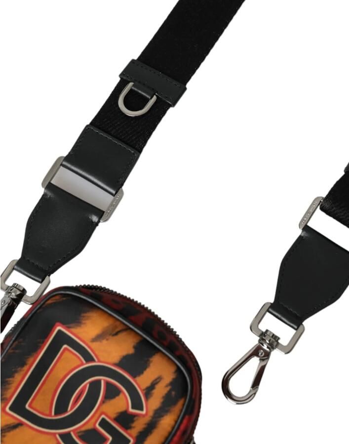 Dolce & Gabbana Multicolor Tijgerprint Crossbody Tas Multicolor Heren - Foto 4