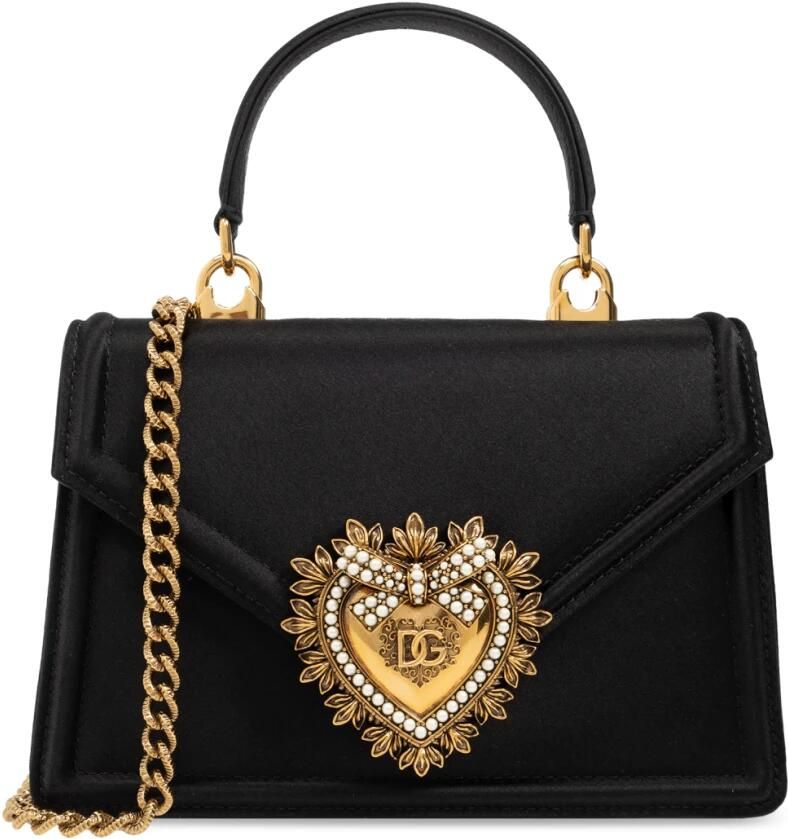 Dolce & Gabbana Beige Exotic Leather Small Devotion Shoulder Bag Beige Dames - Foto 2