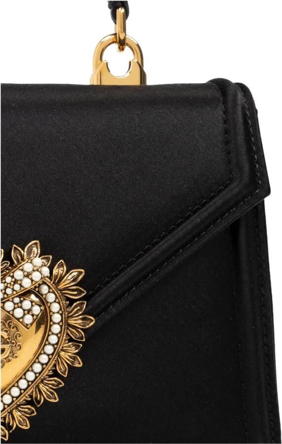 Dolce & Gabbana Beige Exotic Leather Small Devotion Shoulder Bag Beige Dames - Foto 7