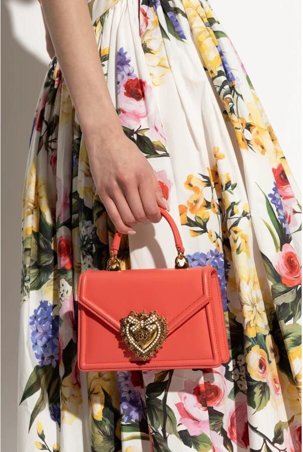 Dolce & Gabbana Toewijding Kleine schoudertas Pink Dames
