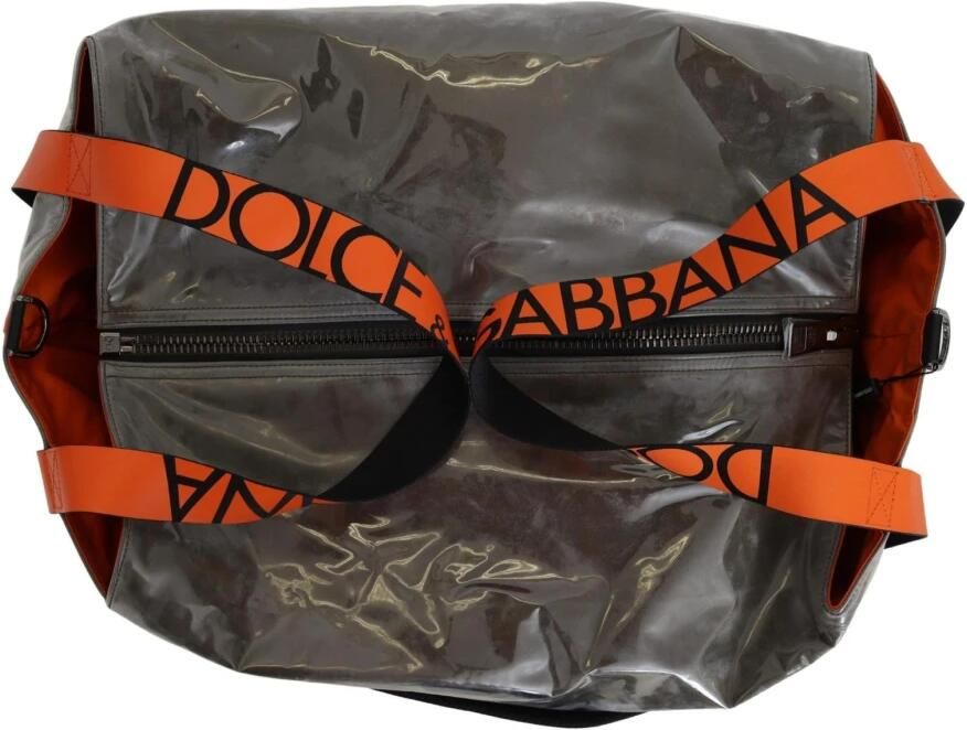 Dolce & Gabbana Transparante Logo Tote Tas Groen Green Heren - Foto 5