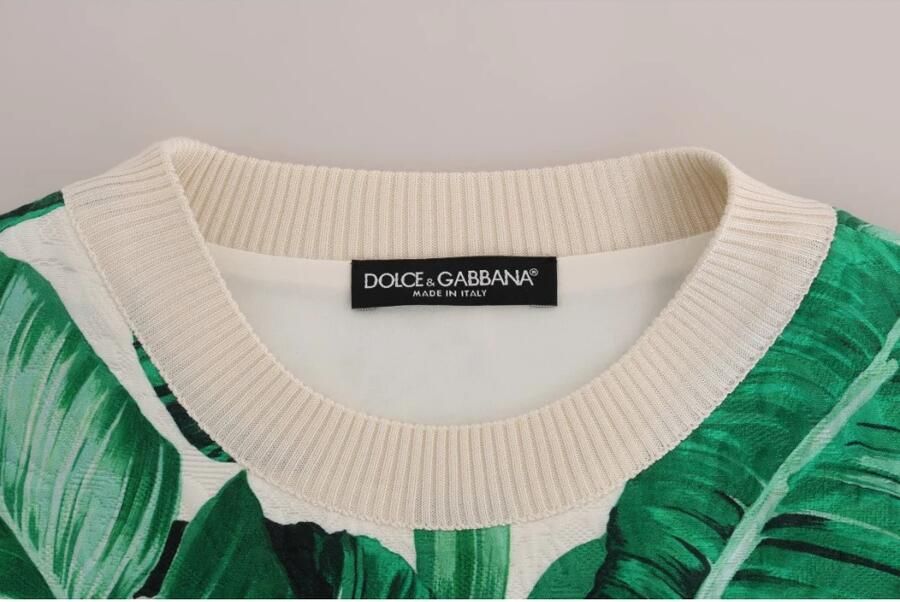 Dolce & Gabbana Tropische Paillet Ananas Sweater Multicolor Dames - Foto 4