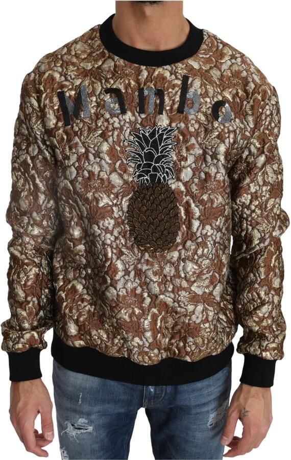 Dolce & Gabbana Round-neck Knitwear Multicolor Heren - Foto 4