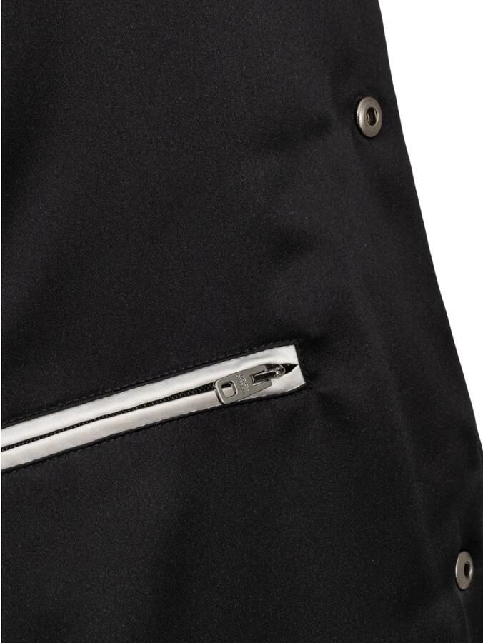 Dolce & Gabbana Metalen Detail Bomberjack in Wit White Heren - Foto 4