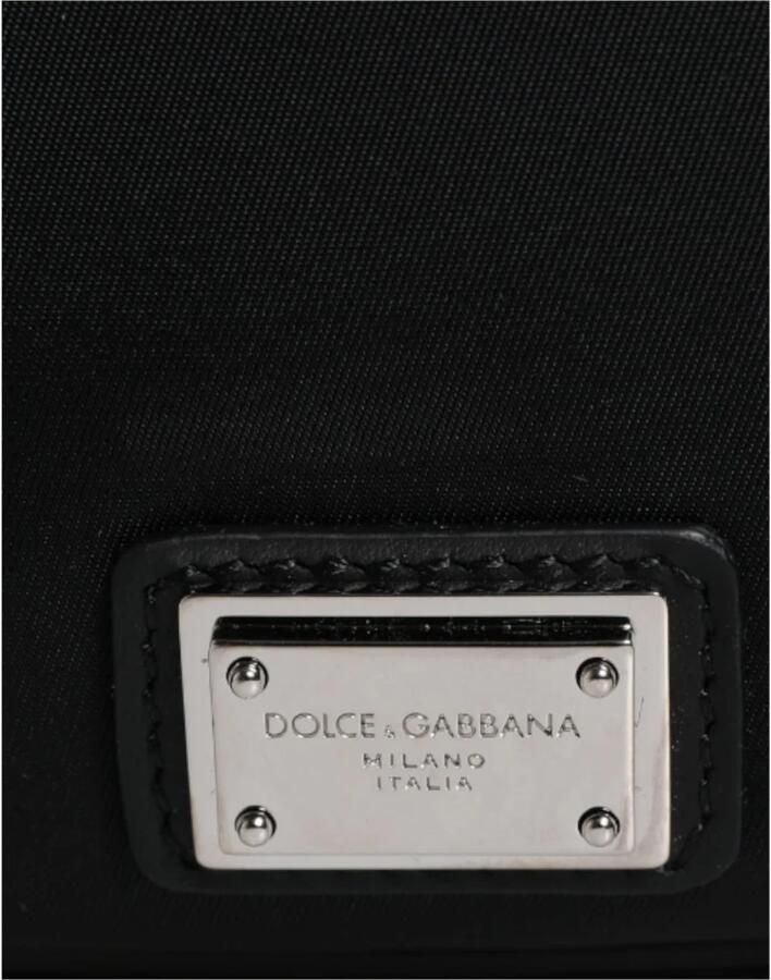 Dolce & Gabbana Verstelbare Band Logo Heuptas Zwart Black Heren