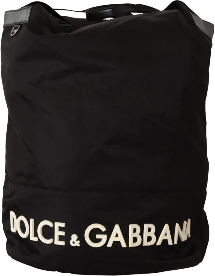 Dolce & Gabbana Weekend Zwarte Nylon Tote Tas Black Heren - Foto 5