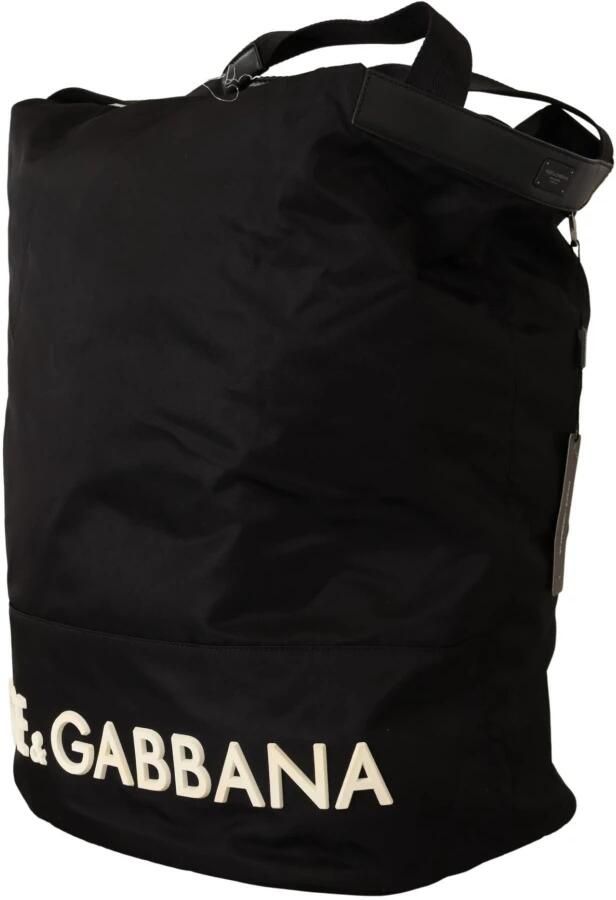 Dolce & Gabbana Weekend Zwarte Nylon Tote Tas Black Heren - Foto 3