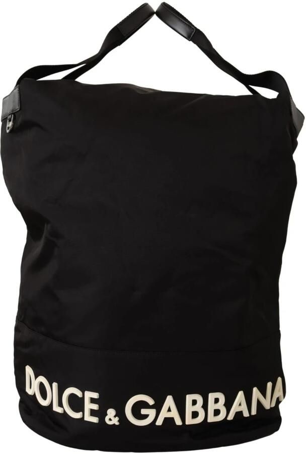 Dolce & Gabbana Weekend Zwarte Nylon Tote Tas Black Heren - Foto 4