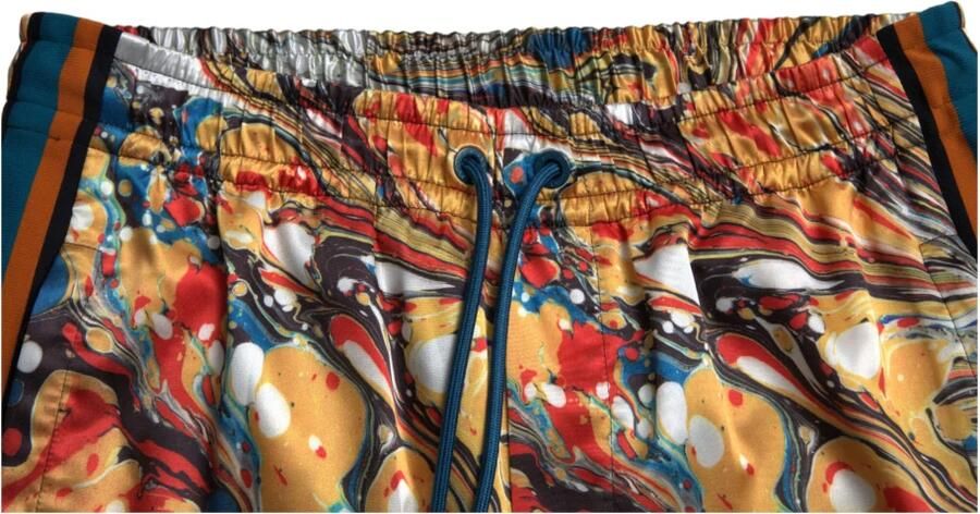 D&G Broek D&G Gemarmerde Print Broek Casual Stijl - Foto 4