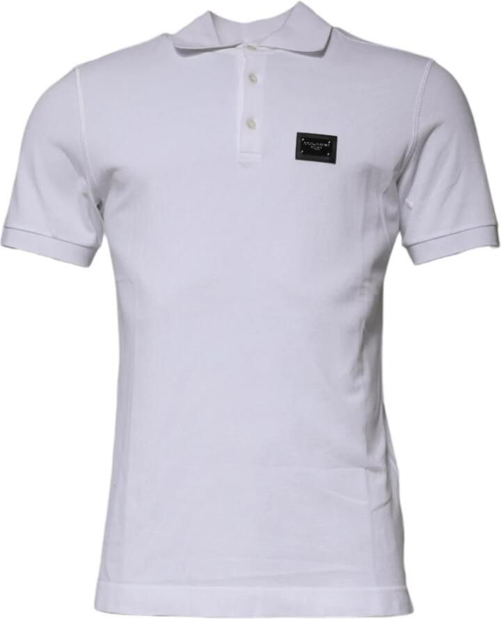 Dolce & Gabbana Heren T-shirts & Polos Bianco Ss25 White Heren - Foto 2