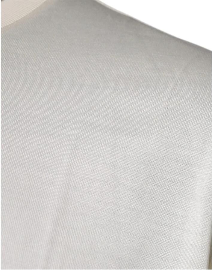 Dolce & Gabbana Zijden Crew Neck T-shirt White Heren - Foto 2