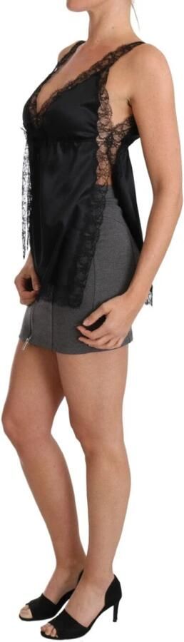 Dolce & Gabbana Zijden jurk met flatterende pasvorm en prachtig design Black Dames - Foto 3