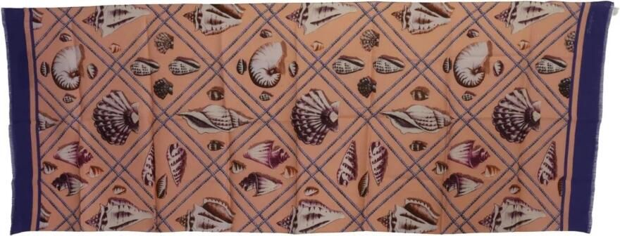 Dolce & Gabbana Zijden sjaal met bloemenpatroon Beige Multicolor Heren - Foto 5