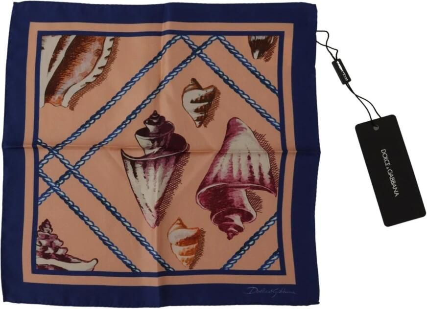 Dolce & Gabbana Zijden Sjaal met Multicolor Print Multicolor Heren - Foto 3