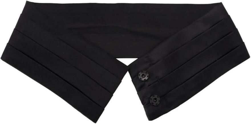 Dolce & Gabbana Zijden Taille Cummerbund voor Vrouwen Black Dames