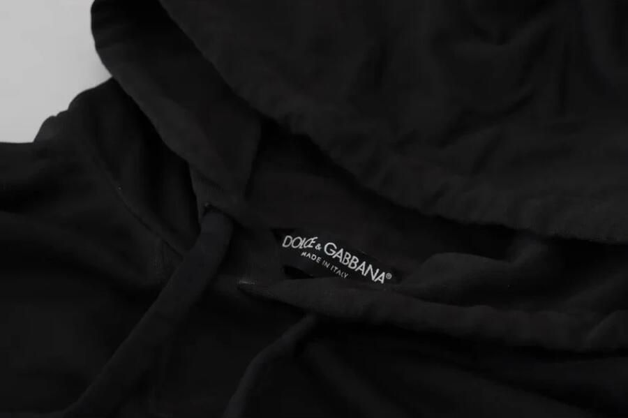 Dolce & Gabbana Katoenen trui met versterkte casual uitstraling Black Heren - Foto 3