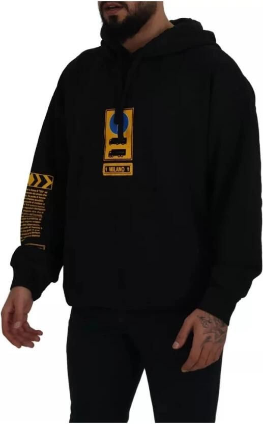 Dolce & Gabbana Katoenen trui met versterkte casual uitstraling Black Heren - Foto 7