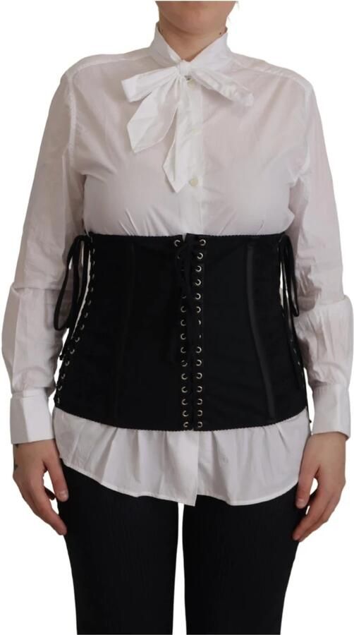 D&G Riem D&G Dolce Gabbana Korset LaceUp taille Cincher - Foto 6