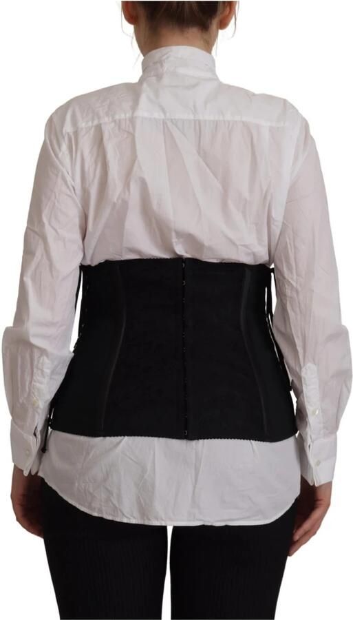 D&G Riem D&G Dolce Gabbana Korset LaceUp taille Cincher - Foto 4