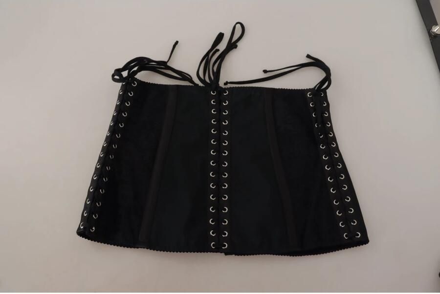 D&G Riem D&G Dolce Gabbana Korset LaceUp taille Cincher - Foto 3
