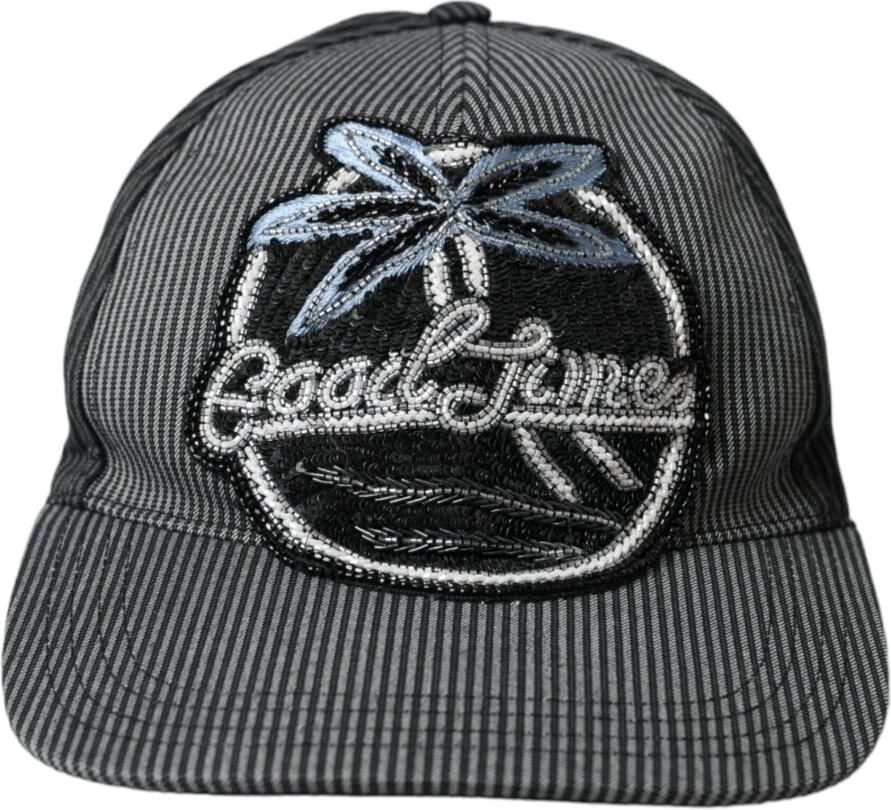 D&G Hoed D&G Palmboom Baseball CapPailletten verfraaiing - Foto 6