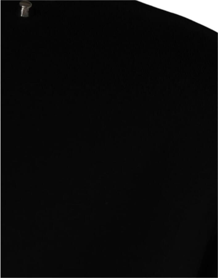 Dolce & Gabbana Zwart Logo Studded Pullover Sweatshirt Black Heren - Foto 3