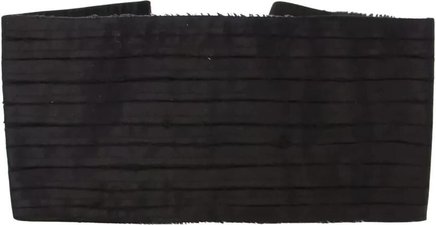 D&G Riem D&G Geplooide tailleriem Gestructureerde stoffen riem - Foto 6