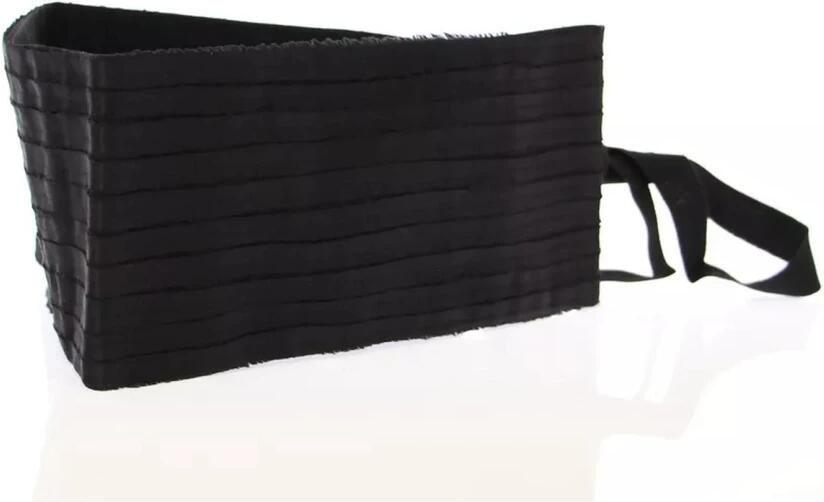 D&G Riem D&G Geplooide tailleriem Gestructureerde stoffen riem - Foto 5