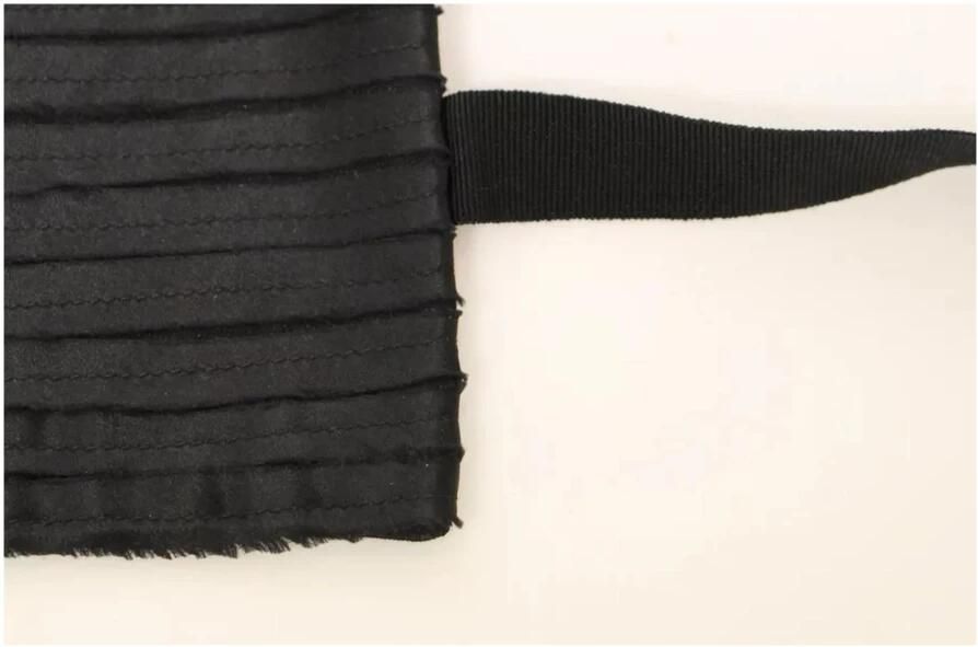 D&G Riem D&G Geplooide tailleriem Gestructureerde stoffen riem - Foto 4