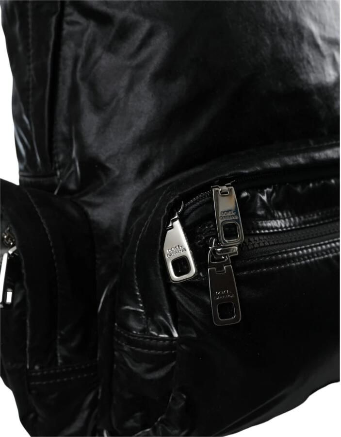 Dolce & Gabbana Geëmbosseerde Logo Rugzak Zwart Black Heren - Foto 3