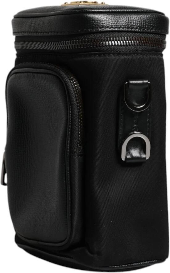 Dolce & Gabbana Zwarte leren Crossbody cameratas Black Heren - Foto 3