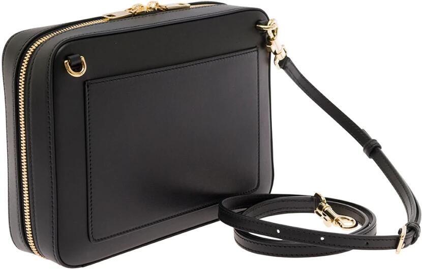 D&G Schoudertas D&G Leren schoudertas met verstelbare riem en monogram in relief - Foto 4