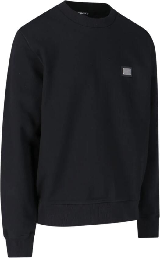 Dolce & Gabbana Zwarte sweatshirt met ritssluiting en capuchon Black Heren - Foto 7