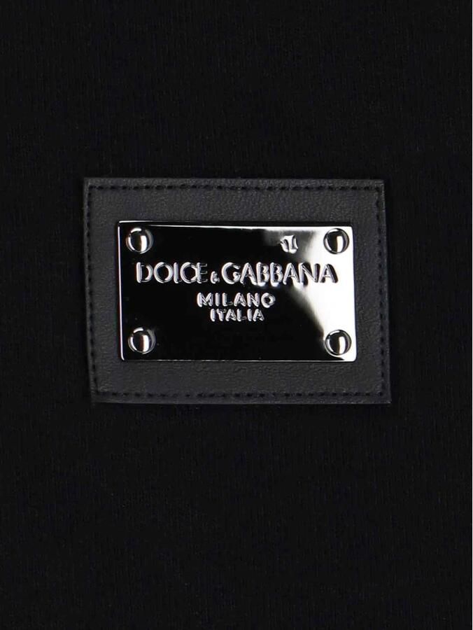Dolce & Gabbana Zwarte sweatshirt met ritssluiting en capuchon Black Heren - Foto 4