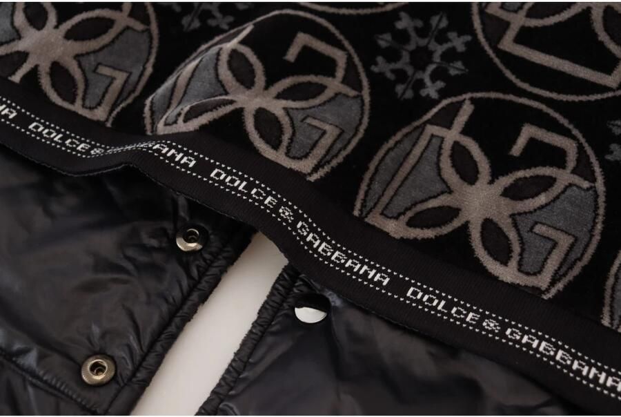 Dolce & Gabbana Prachtige Whole Head Wrap Hat Zwart Gemaakt in Italië Black Heren - Foto 2