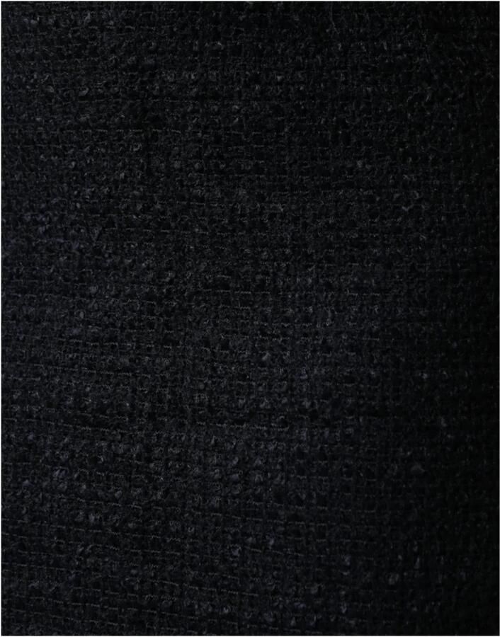 Dolce & Gabbana Zwarte Wol Midi Potlood Rok Rits Black Dames - Foto 2