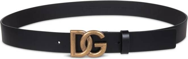Dolce & Gabbana Dolce Gabbana Belts Black Zwart Heren