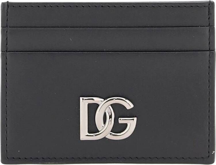 Dolce & Gabbana Dolce gabbana card holder with dg application Zwart Heren
