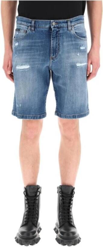 Dolce & Gabbana Dolce Gabbana MenTrouser Blauw Heren