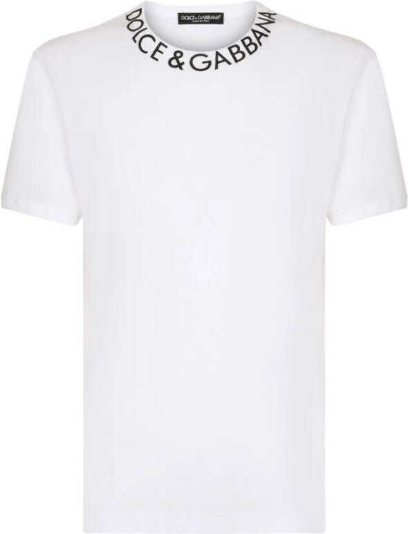 Dolce & Gabbana Dolce Gabbana T-shirts en polos wit Heren
