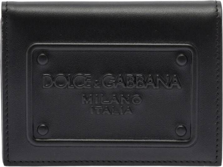 Dolce & Gabbana Dolce Gabbana Wallets Black Zwart Heren