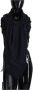 Dolce & Gabbana Donkerblauwe Fringed Zijden Sjaal Blauw - Thumbnail 3