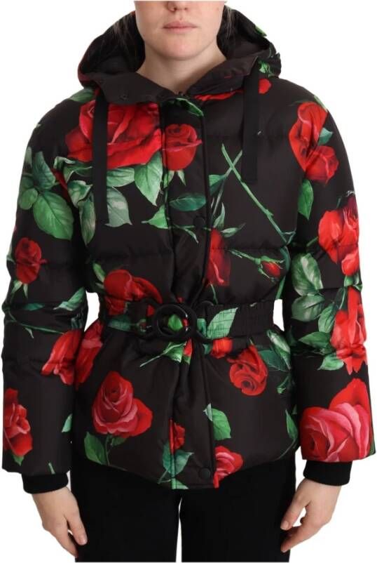 Dolce & Gabbana Down Jackets Zwart Dames