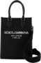 Dolce & Gabbana Sportieve Nylon Tote Bag Zwart Black - Thumbnail 7