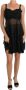 Dolce & Gabbana Elegante bloemenkant chemise jurk Black Dames - Thumbnail 1
