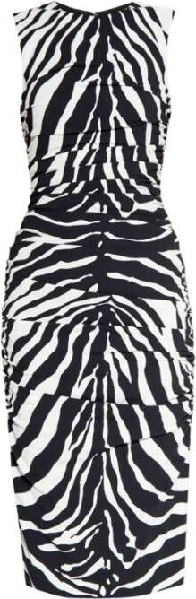 Dolce & Gabbana Dress with animal pattern Zwart Dames
