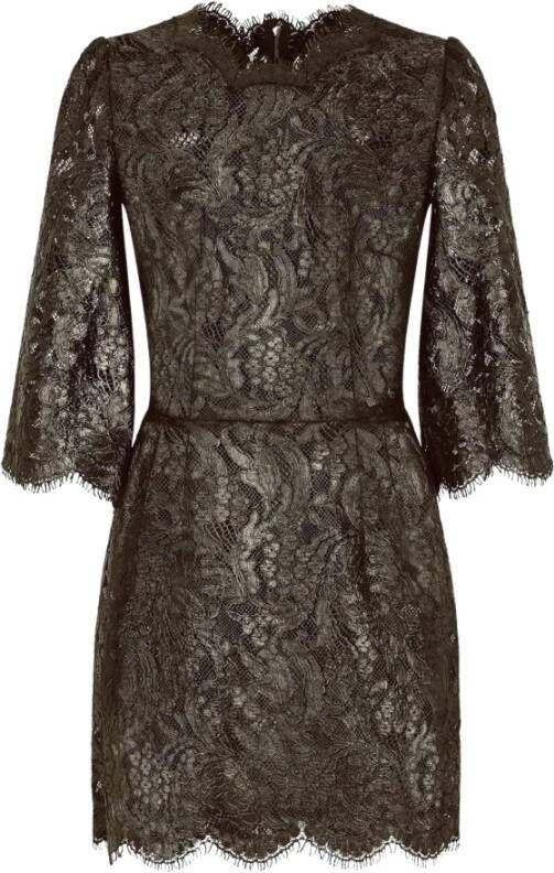 Dolce & Gabbana Short Dresses Zwart Dames